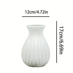 Modern Plastic Vase for Roses Stylish Decor Home Table Dining Kitchen Bedroom