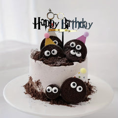Magical Wizard Bday Cake Topper Harry Happy Birthday Cake Topper
