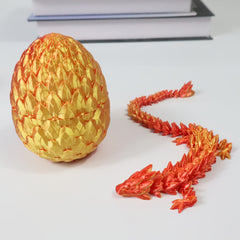 Lotus Dragon Egg Easter Gift Set 3D Printed Desktop Ornament