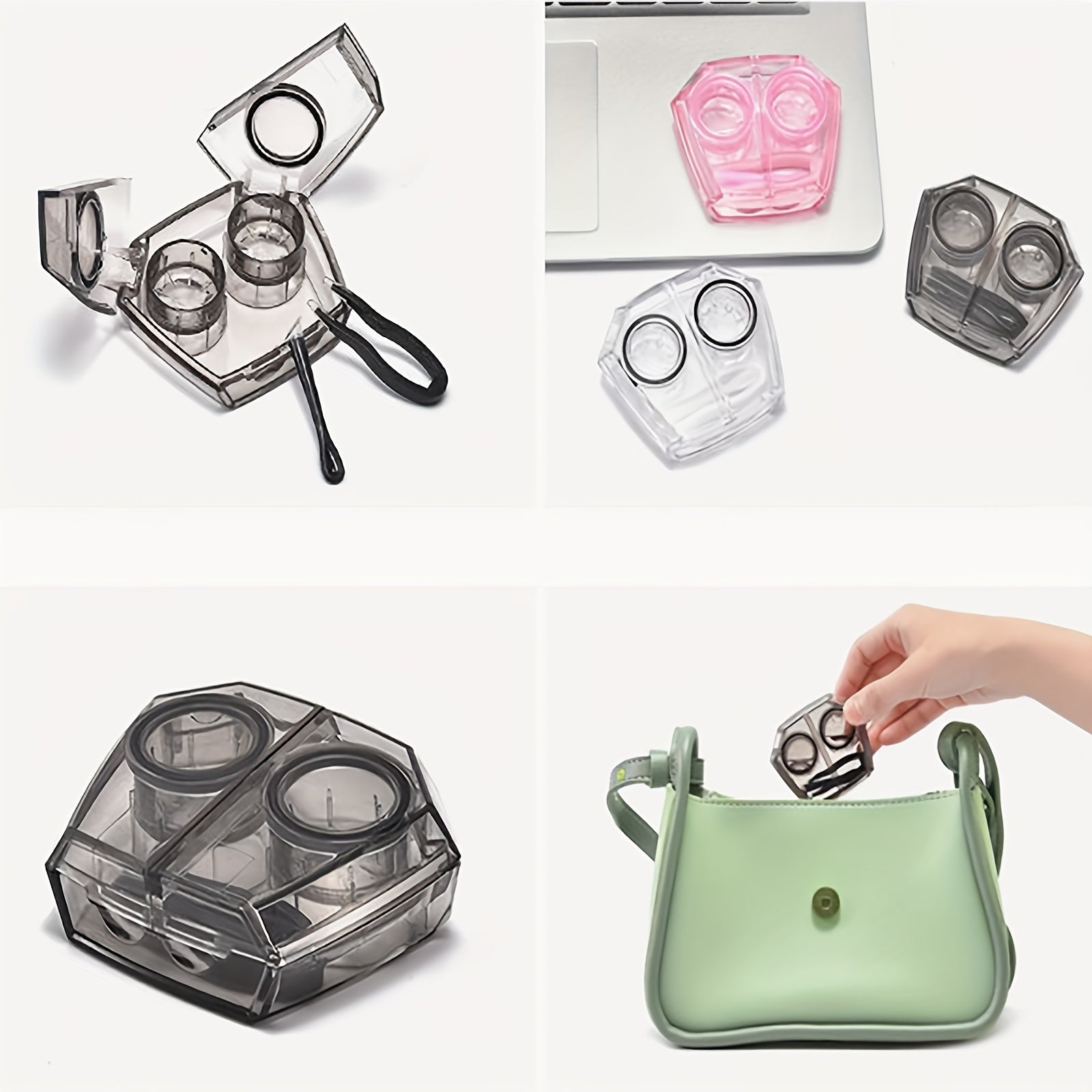 Small Lenses Case Portable Storage Box