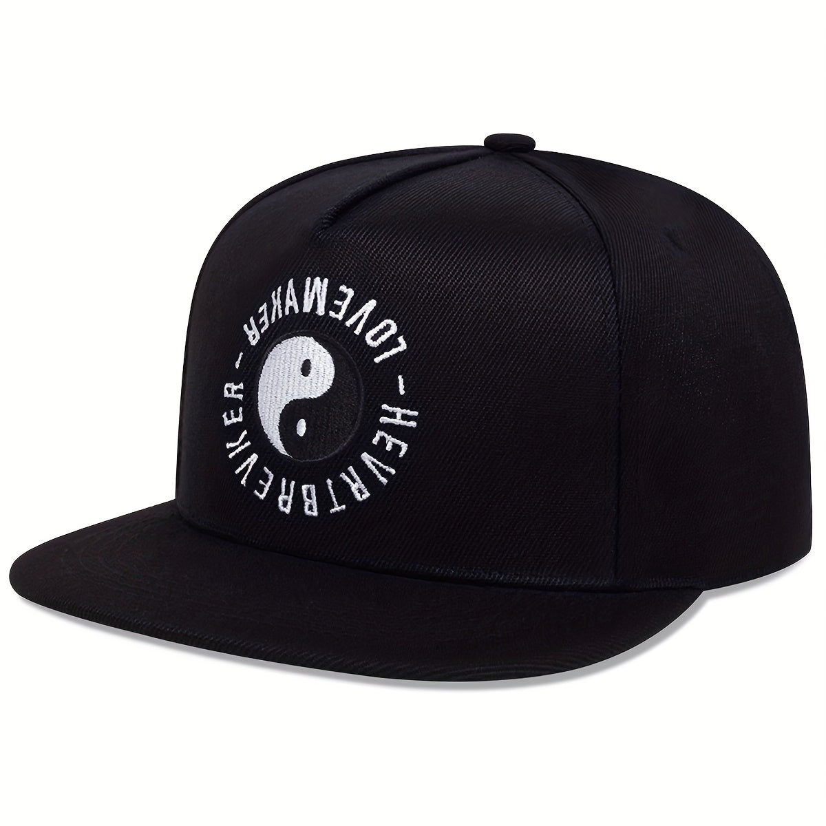 Tai Chi Yin Yang Baseball Cap Embroidery Hip Hop Unisex Snapback Hats
