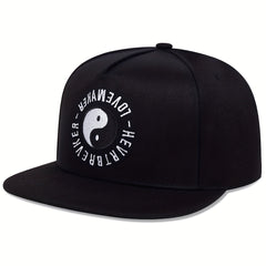 Tai Chi Yin Yang Baseball Cap Embroidery Hip Hop Unisex Snapback Hats