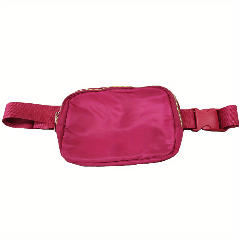 Women's Zipper Fanny Pack for Outdoor Sports