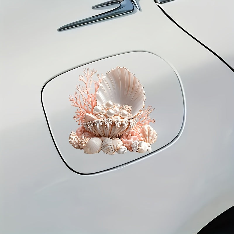 2D Shell & Pearl High Transparency Film Stickers