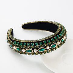Baroque Crystal Headband for Bridal Wedding