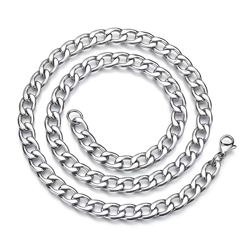 Men's Cuban Chain Necklace in Metal