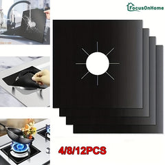 Gas Stove Mat, Heat Resistant Top Liner, Silicone Bib Liners