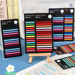 Colorful Index Stickers Transparent Sticky Notes Waterproof