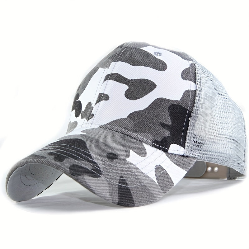 Tactical Camo Baseball Cap for Outdoor Sports
