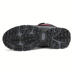 Plush Fur Lined Slip On Thermal Snow Shoes - Winter Sport Shoes