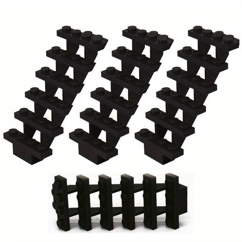 28pcs Wood Grain House Accessories Assembly Toys for Creative Kids & Adults