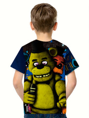 Teddy Bear T Shirt for Kids Boys