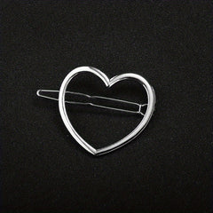 Heart Hair Clip For Side Hair Bangs Braids Girls Accessories