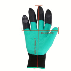 Latex Coated Gardening Gloves for Easy Planting and Weeding