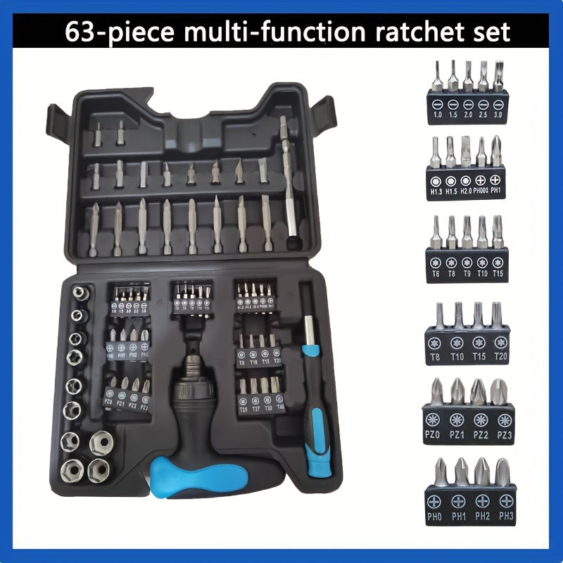 Ratchet Screwdriver Bit Set - Universal Tool & Precision Driver