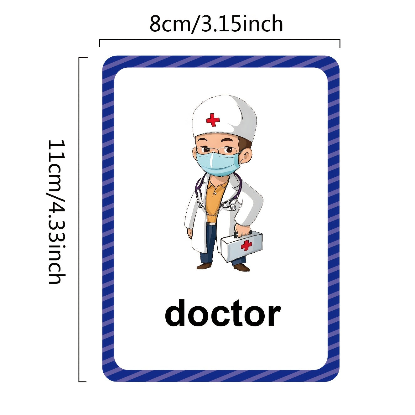 205 Colorful Learning Flashcards - High Frequency Words Vocabulary Building