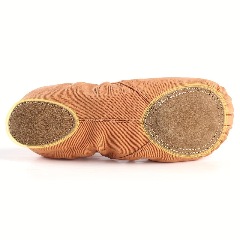 Canvas Ballet Shoes for Girls and Women - Soft Sole