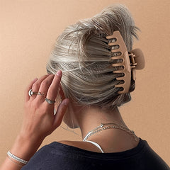 3pcs Matte Oversize Hair Claw Clip Non Slip Strong Hold Grip Hair Jaw Clip