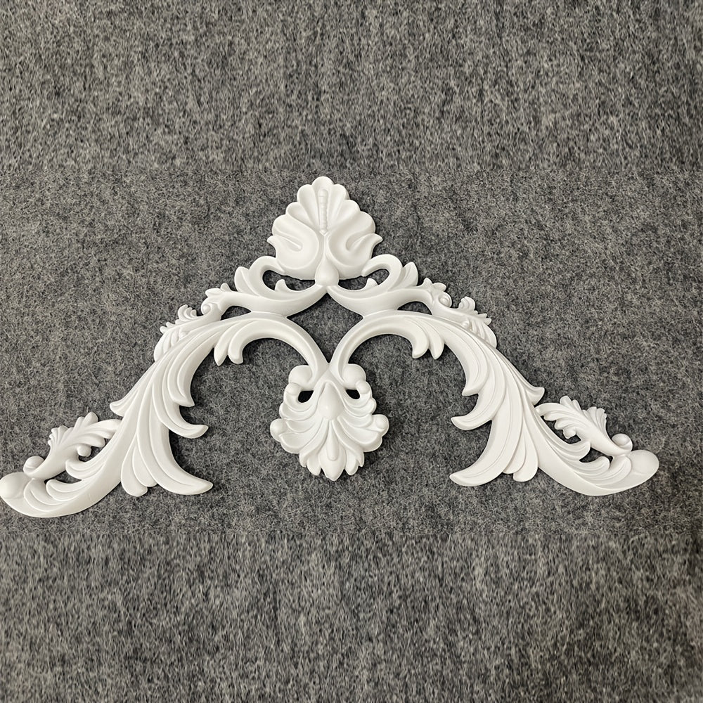 French Corner Flower Ceiling Decoration: PU Line Frame Combination Decor