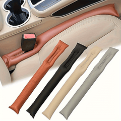 2pcs Car Seat Gap Stopper Strip Car Edge Seam Leak-proof Strip
