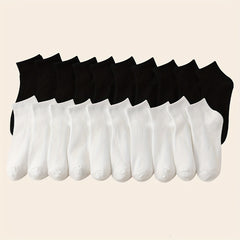 20 Pairs Comfy Breathable Short Socks Women's Stockings & Hosiery