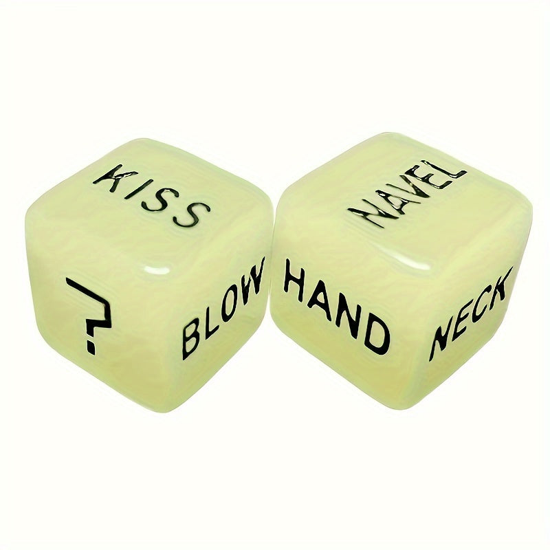 16mm Couple Anniversary Love Dice Set