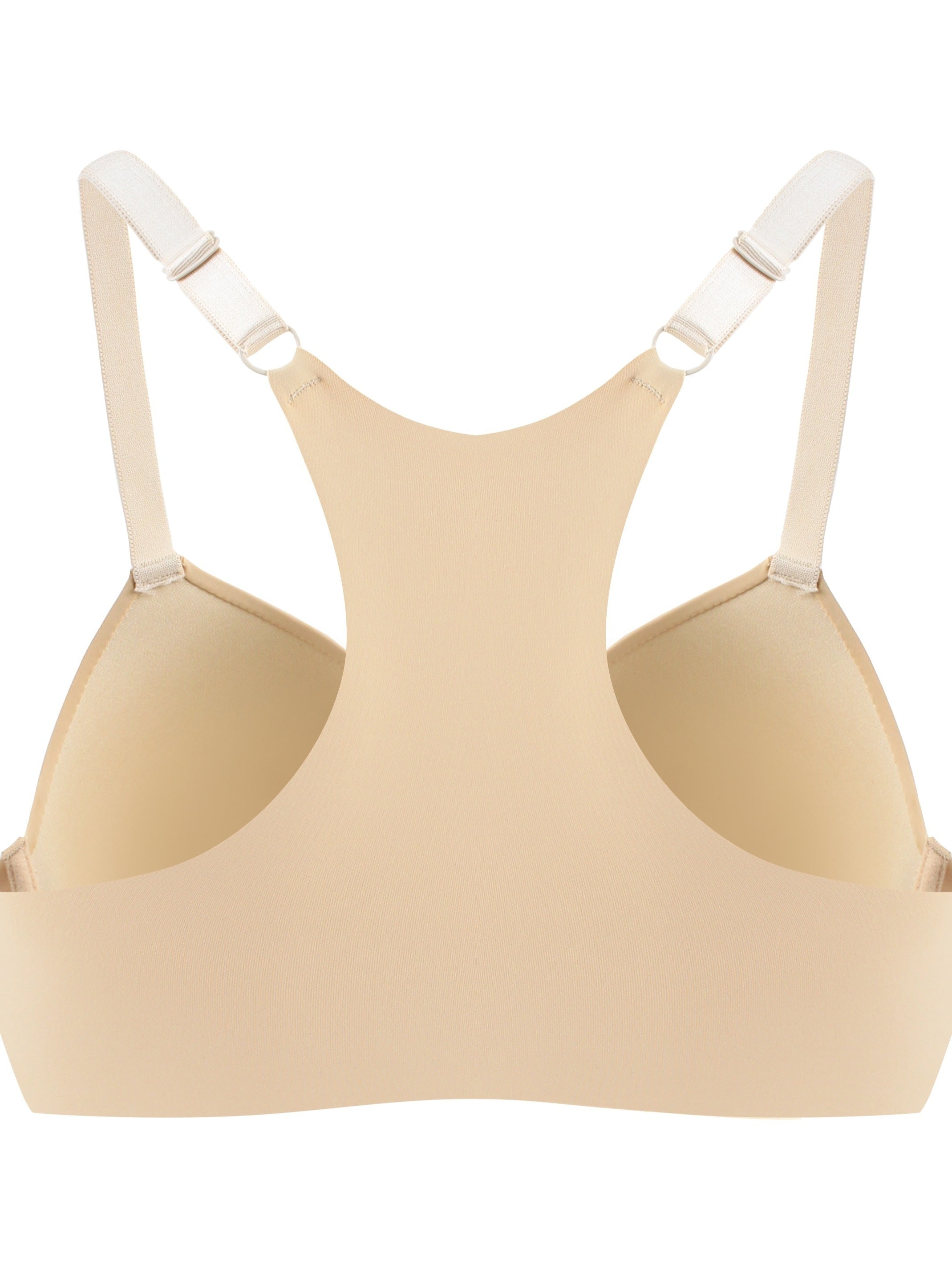  Women's Front Closure Padded Plunge Bra
