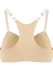 Women's Front Closure Padded Plunge Bra