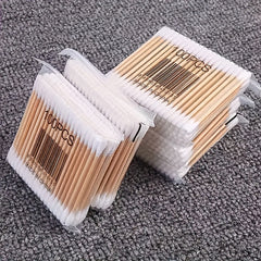 100/300 Cotton Swabs Cleaning Supplies for Camping & Daily Use