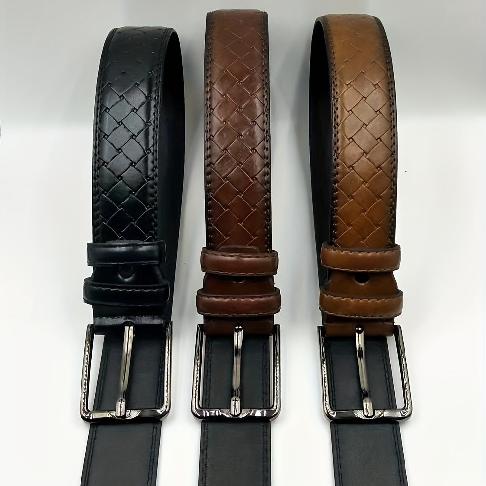 Braided Belt Men's Casual Needle Buckle All Match Casual Men's Trousers