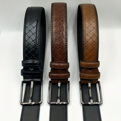 Braided Belt Men's Casual Needle Buckle All Match Casual Men's Trousers