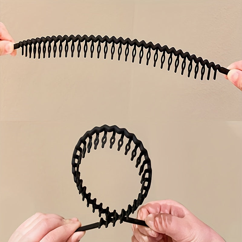 5pcs Toothed Non-slip Headband Hair Accessories for Women