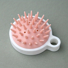 Silicone Shampoo Brush Scalp Massage and Hair Cleaning Comb