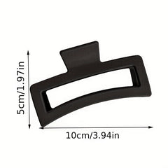 Frosted Oversize Hair Claw Clip Strong Hold Grip Jaw Clip