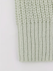  Cable Batwing Sleeve Open Front Cardigan with Pockets