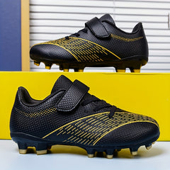Boy's Non Slip Football Cleat With Spikes Breathable Soccer Cleats