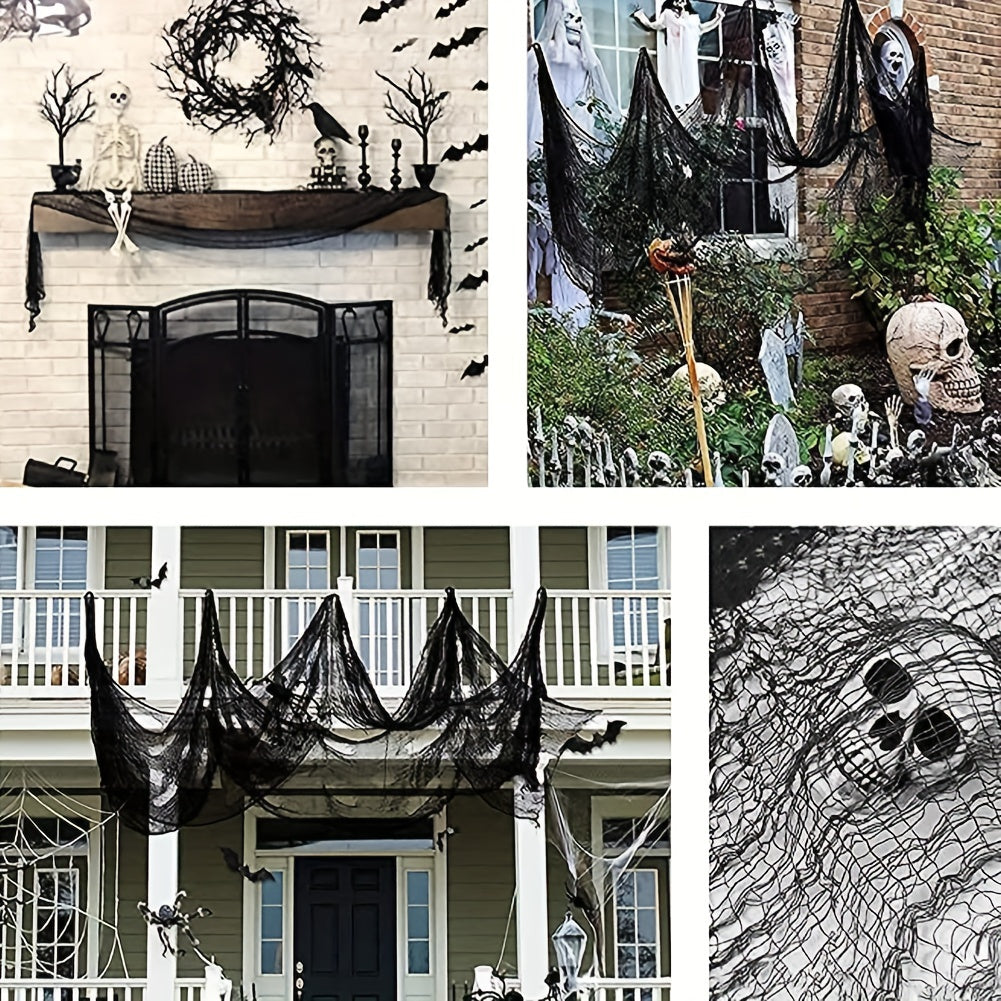 Halloween Horror Scene Decoration Gauze Indoor Outdoor