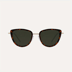Polarized Cat Eye Sunglasses Women Tortoiseshell UV400 Retro Vintage