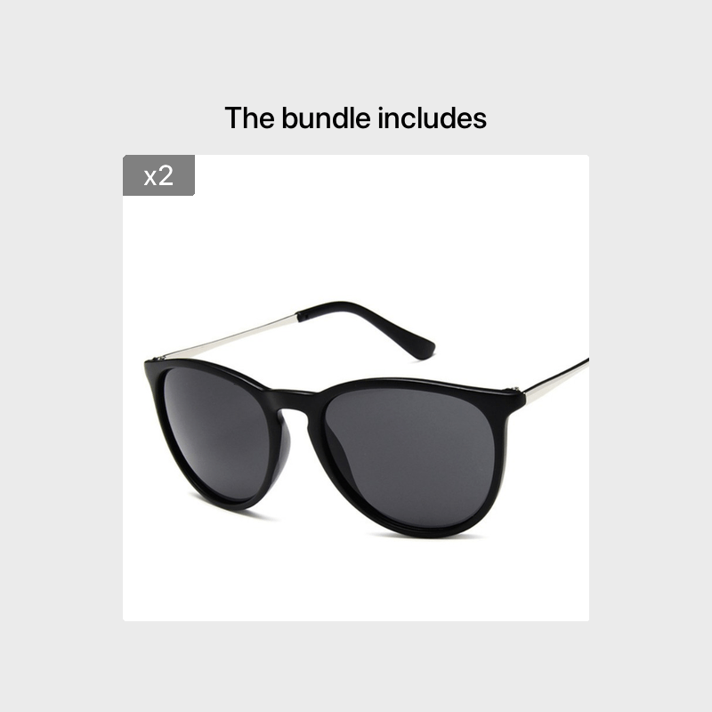 Vintage Leopard Butterfly Sunglasses Big Frame Shades Eyeglasses Women's