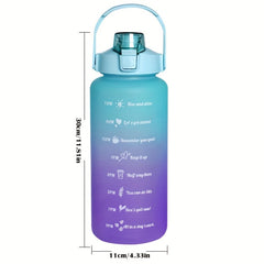 Gradient Sports Water Bottle Large Capacity Leakproof Drinking Cup
