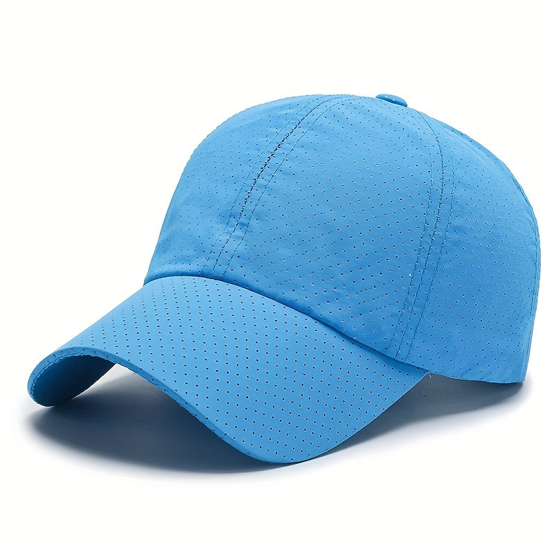 Mesh Breathable Baseball Cap Quick Drying Sun Hat Lightweight Dad Hat
