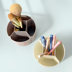 360 Rotating Modern Pen Holder Large Capacity Storage Box
