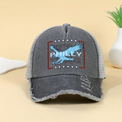 Unisex Breathable Adjustable Baseball Cap Embroidered For Outdoor Sport