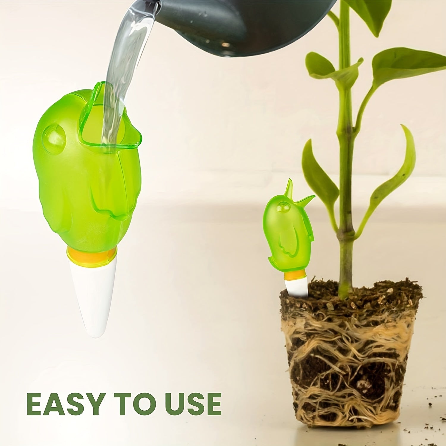 4pcs Self Watering Planter Insert Automatic Dripper Plant Watering Devices