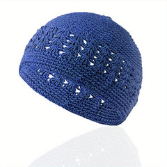 Hip Hop Knitted Beanie Hollow Crochet Beanie Elastic Hat