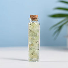 Natural Gemstone Ornament Crushed Stone Bottle