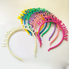 Kids Birthday Hat Hair Clip Happy Birthday Headband