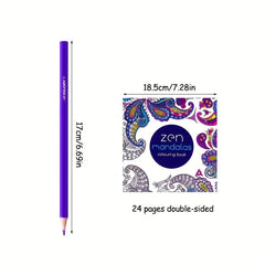 36 Colored Pencils & Sketchbook Set
