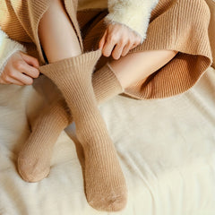 3 Pairs Soft Mid Tube Socks Women's Stockings