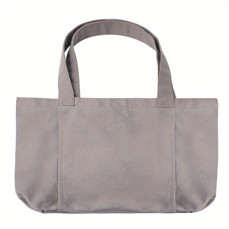 Canvas Yoga Mat Storage Bag Large Capacity Fitness Shoulder Handbag